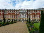 London  Schloß Hampton Court Der Schloßgarten (GB).